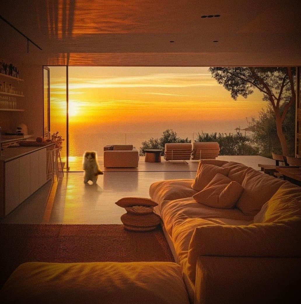 room house sunset mansion