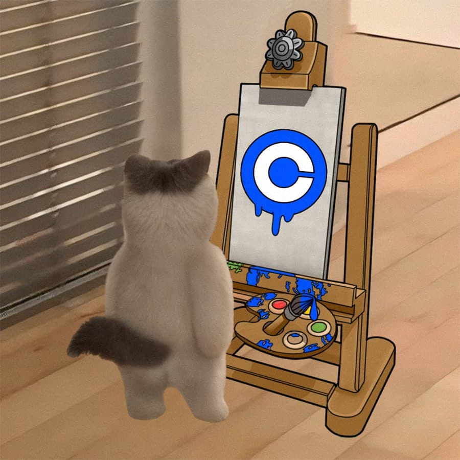 coinbase exchanges painting art