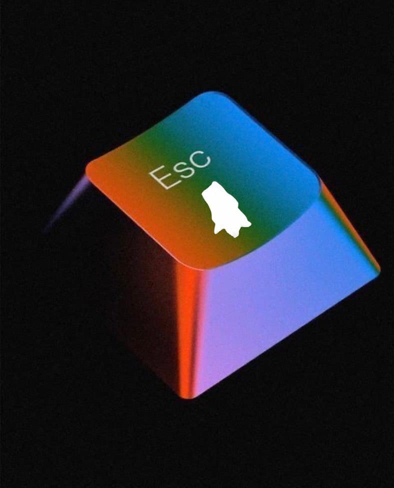 aesthetic escape button esc