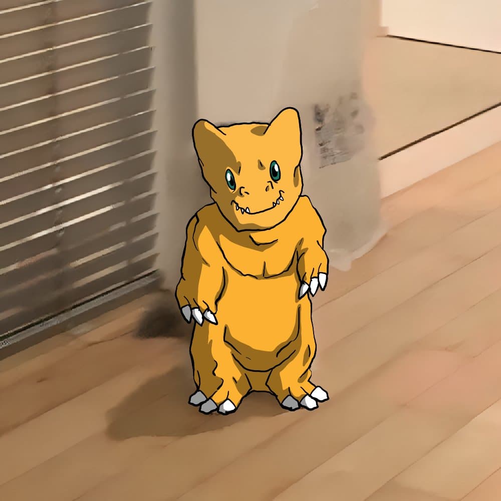 anime digimon agumon