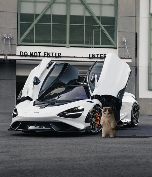 car mclaren supercar hypercar open doors