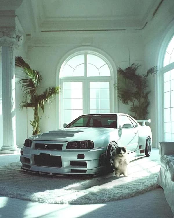 car r34 nissan gtr