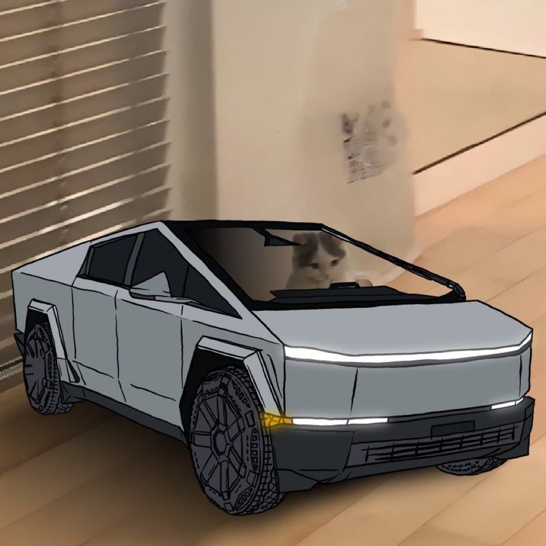 tesla cybertruck car