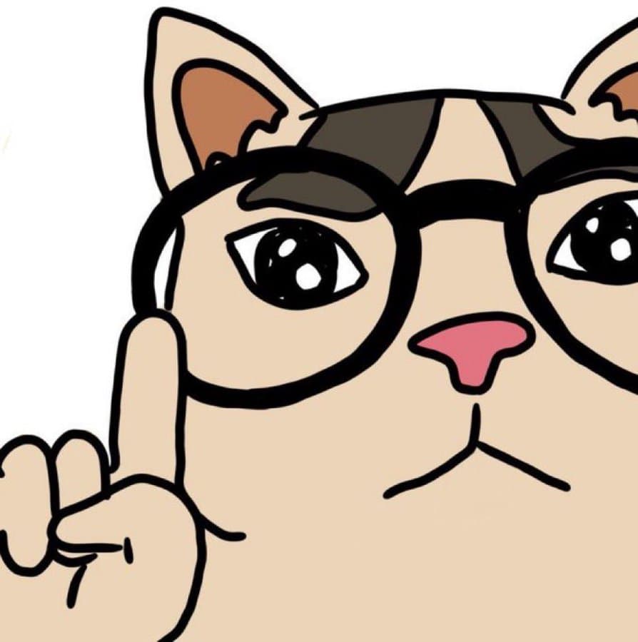 glasses finger think