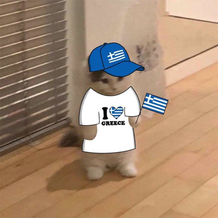 greece flag hat greek