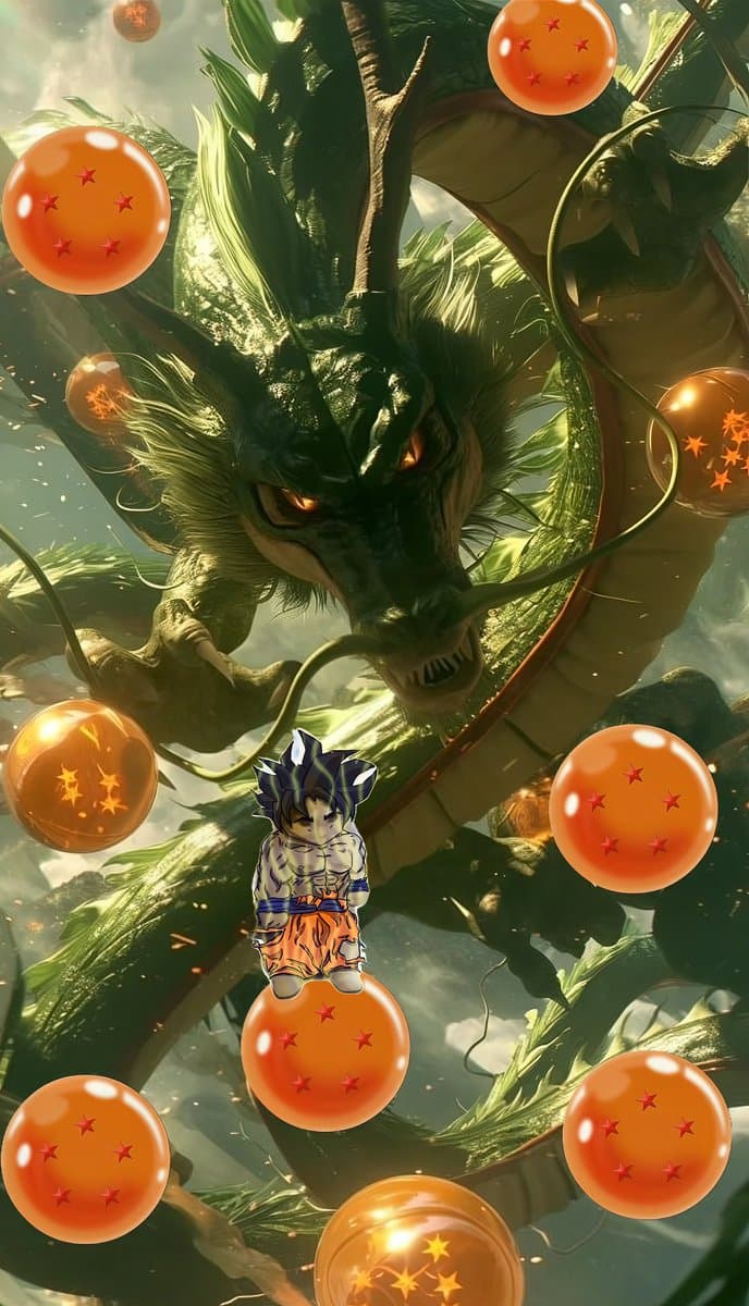 shenron dbz dragonball goku