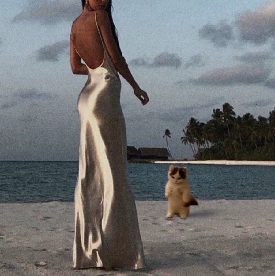 beach dress girl gyatt