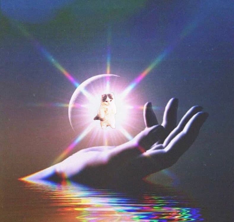 glow shine mood vibe hand light