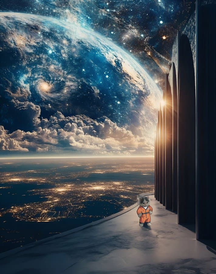 world gmichi wagmichi space