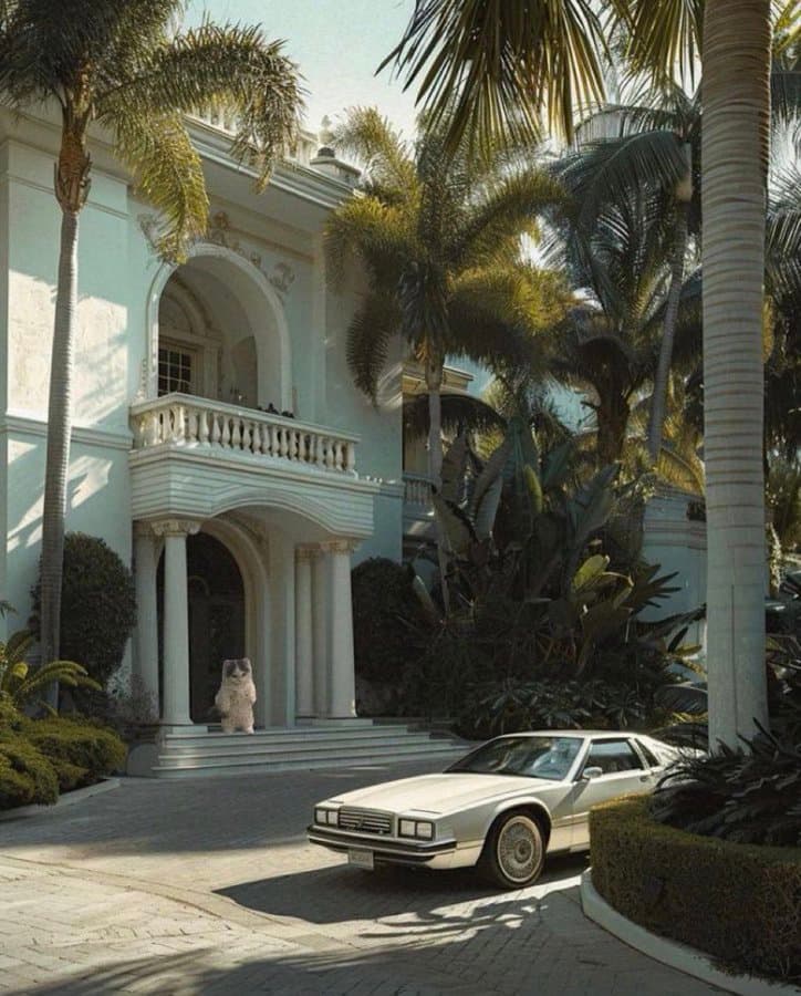 car house mansion rich wagmichi