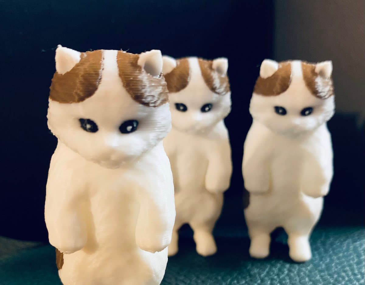 michi irl 3dprinted figure figurine cult gang group