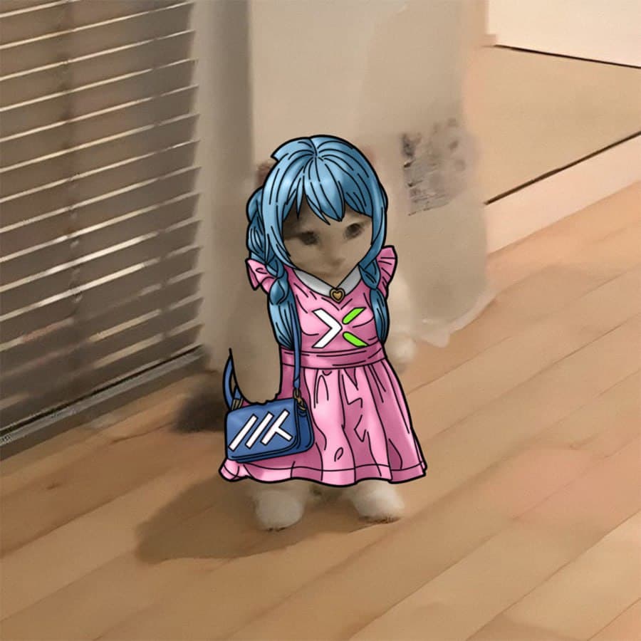 manekiniko girly drip fashion dress