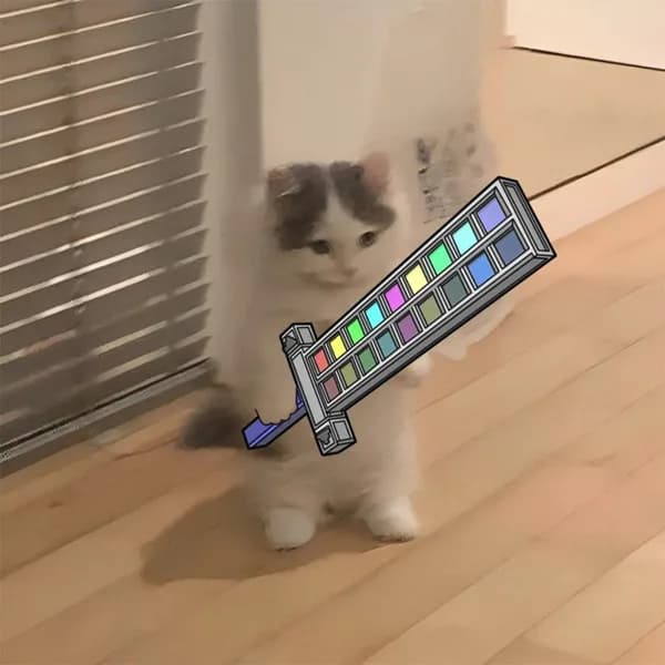 sword weapon art paintpallet