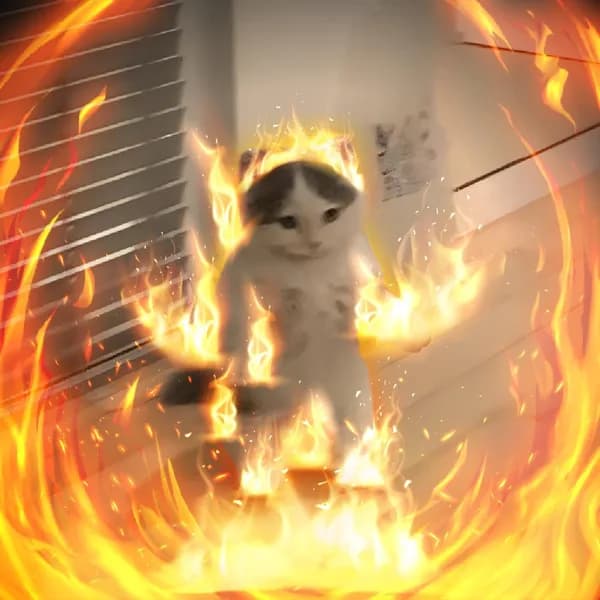 fire erupt burn