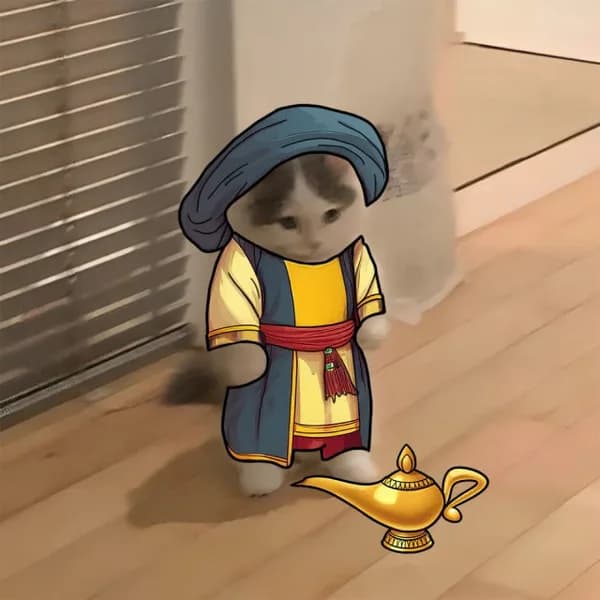 aladin genie lamp wish