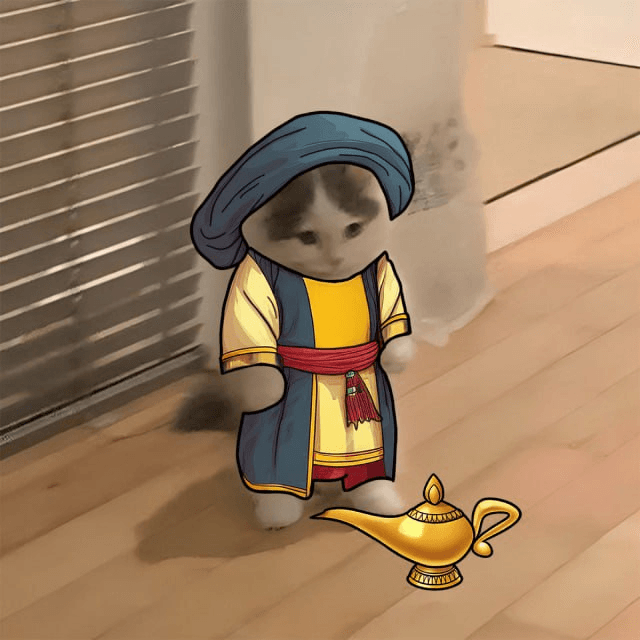 aladin genie lamp wish