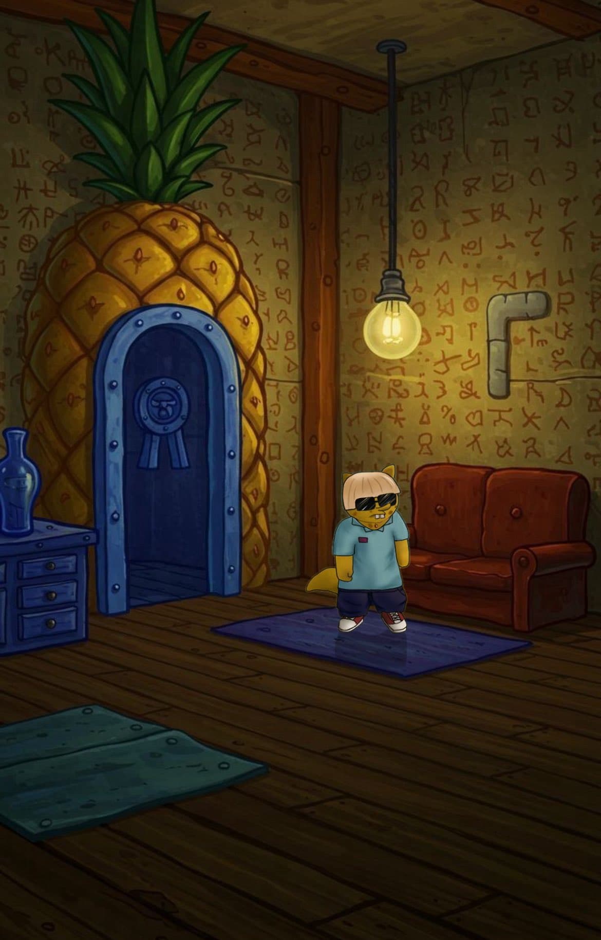 bikinibottom spongebob pineapple