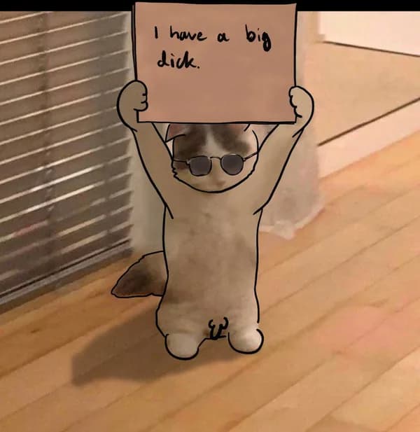 sign big dick funny
