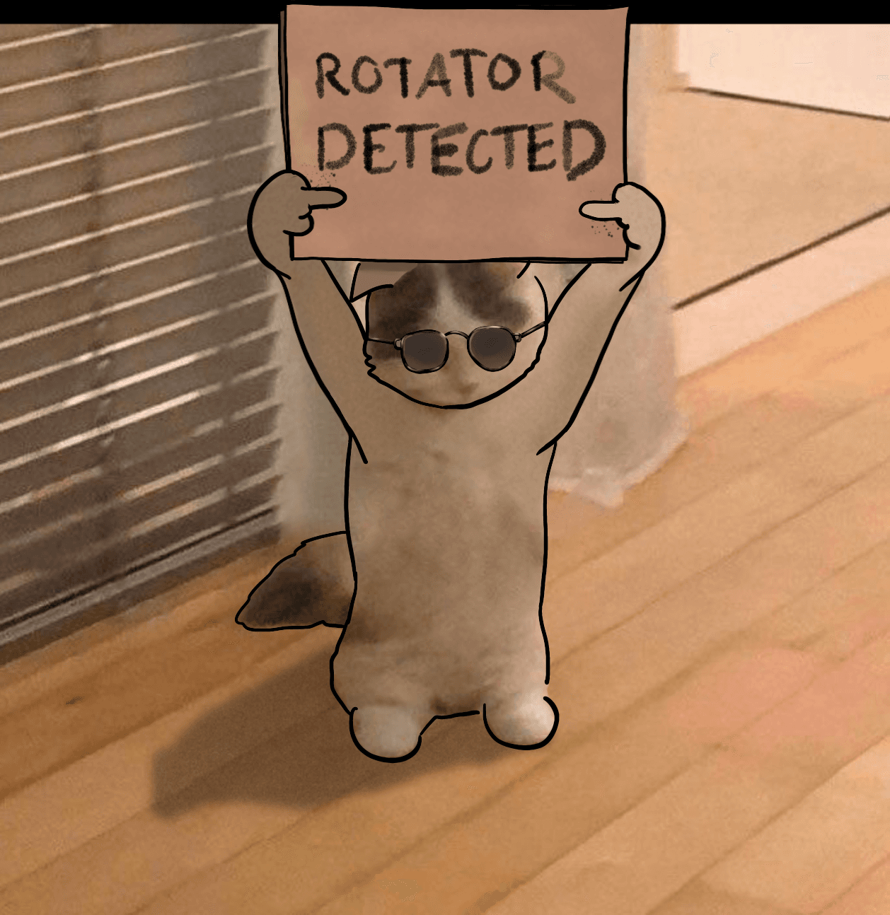 rotatordetected sign