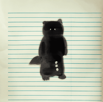 abstract black paper