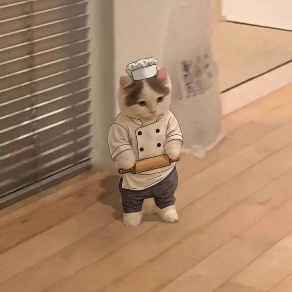 Michi as baker
