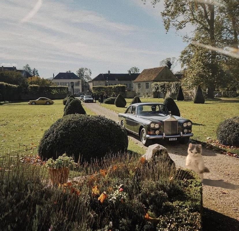 gatedcommunity outdoors car house trees grass