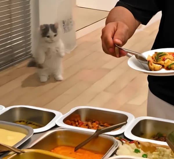 food eating chef