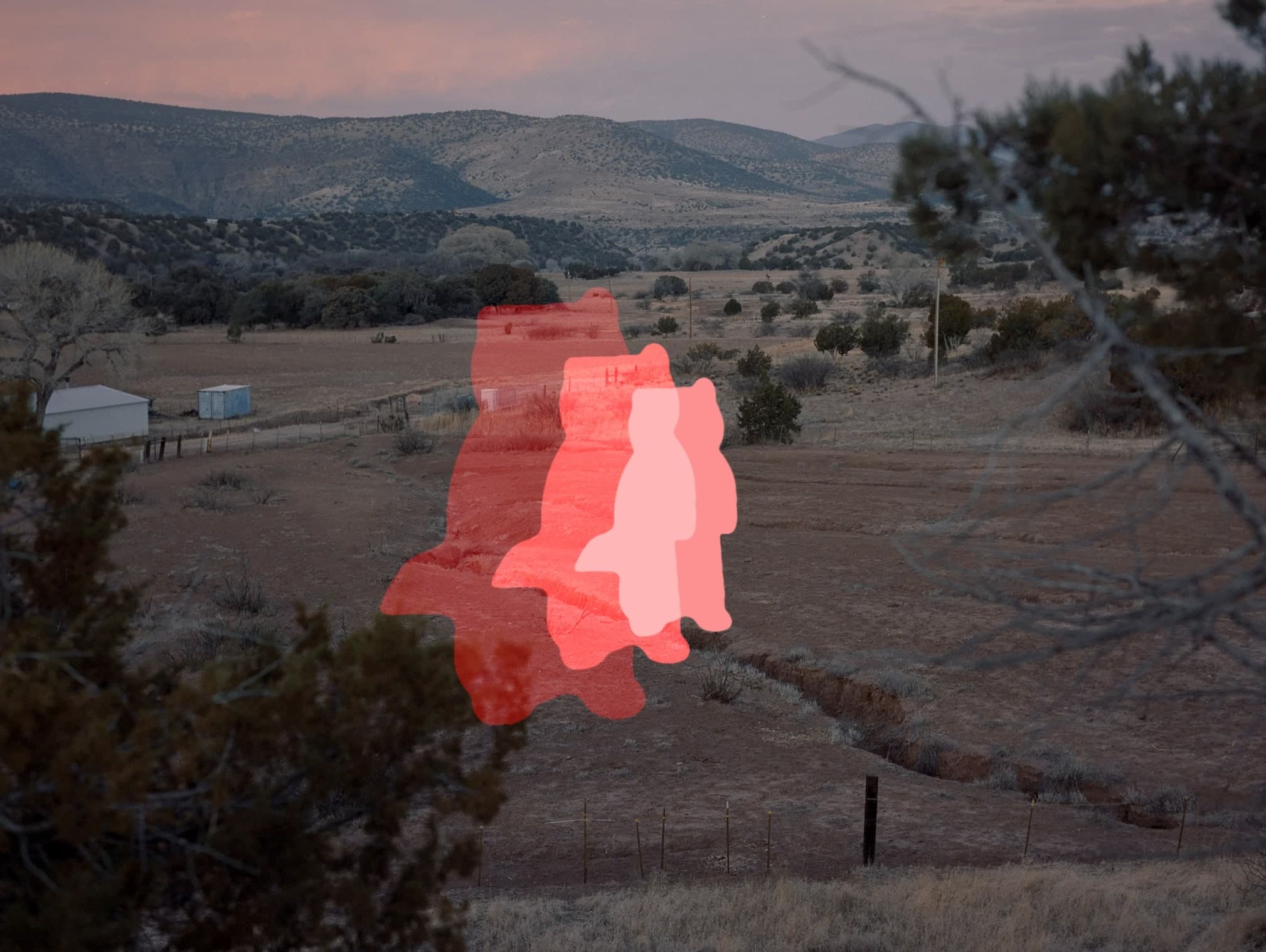 ranch outdoors abstract