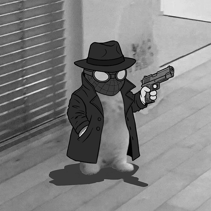 Spider-Noir B&W