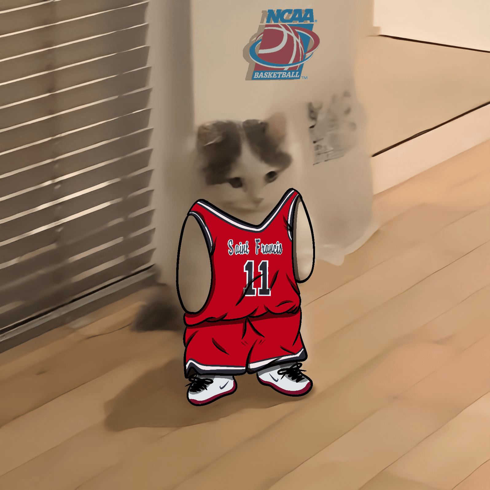 march madness ncaa basketball saint francis red flash