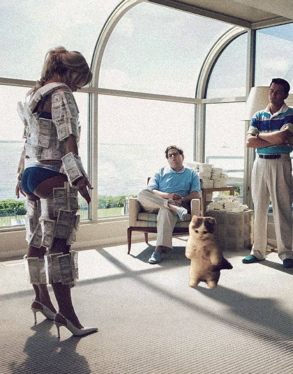 wolf of wall street money rich