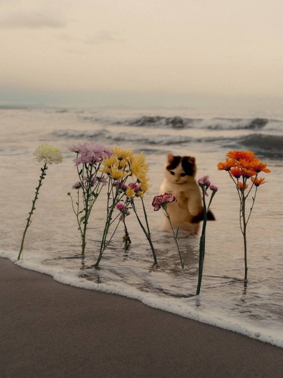 cute flower mood vibe water rose