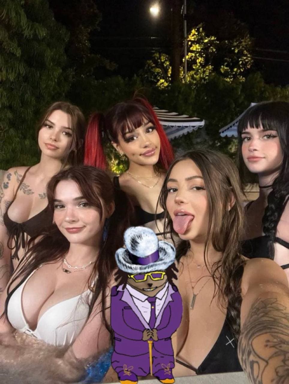 pimp girl brunette sexy boobs gyatt tits