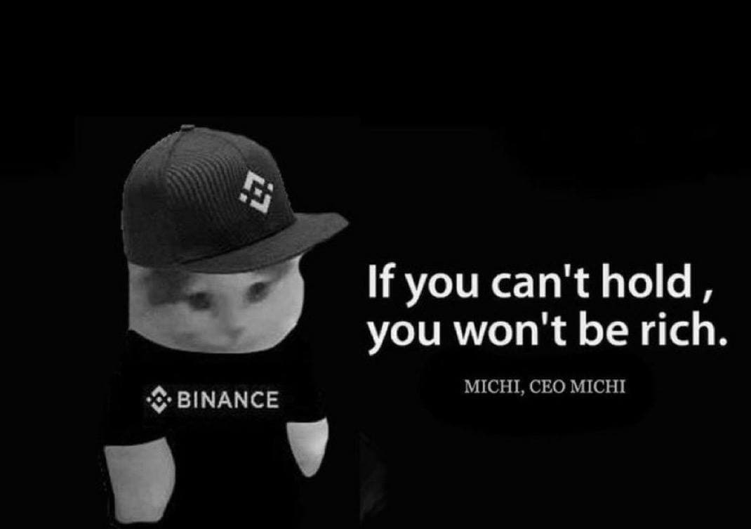 binance hold hodl cz rich