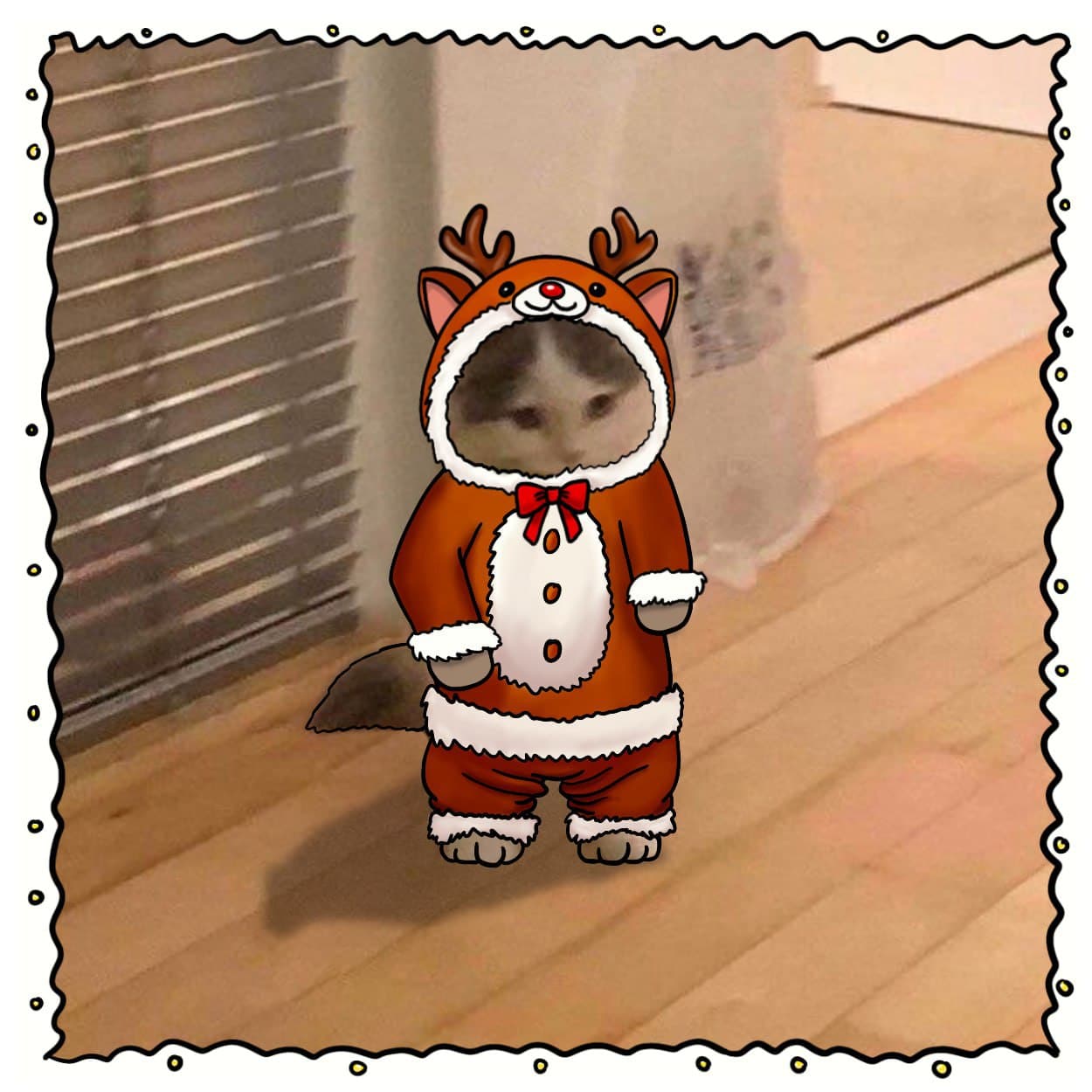 christmas xmas advent cute reindeer