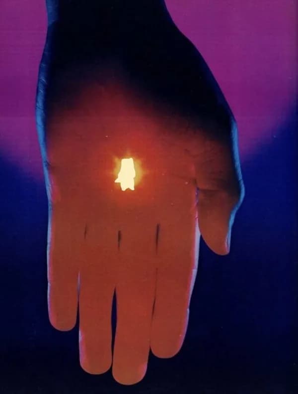palm hand glow take