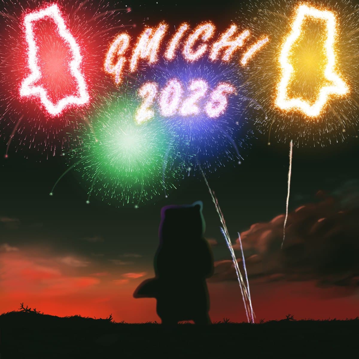 happynewyears 2025 gmichi fireworks