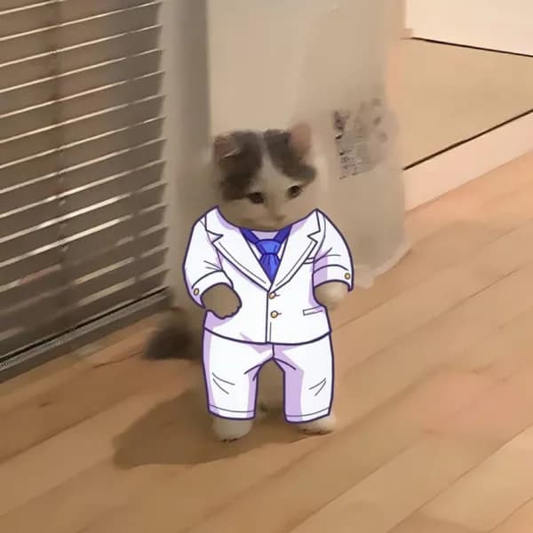 whitesuit cute
