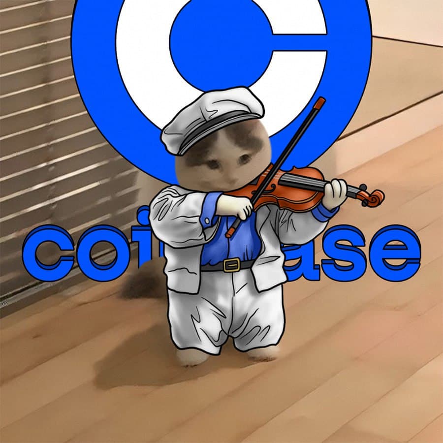 coinbase violin music exchanges