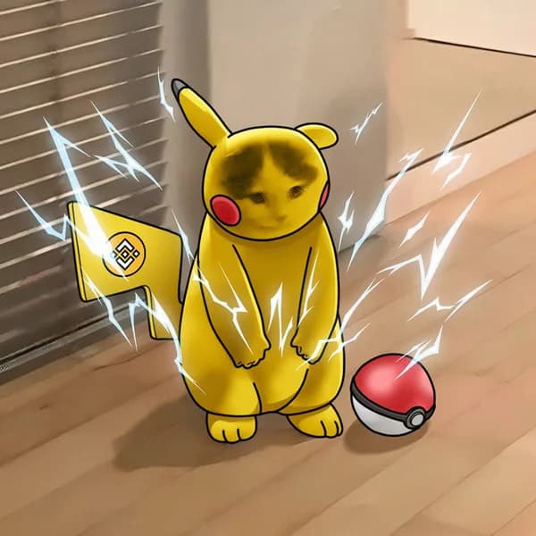 exchanges binance pikachu pokemon