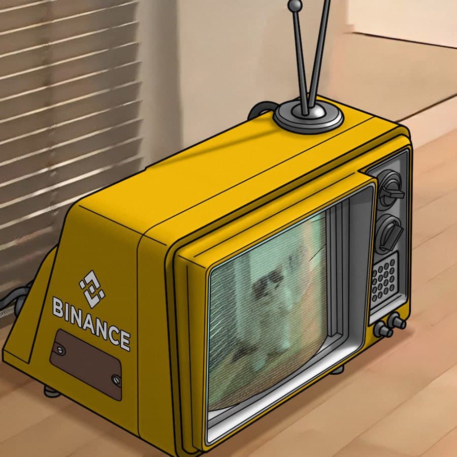 exchanges binance television