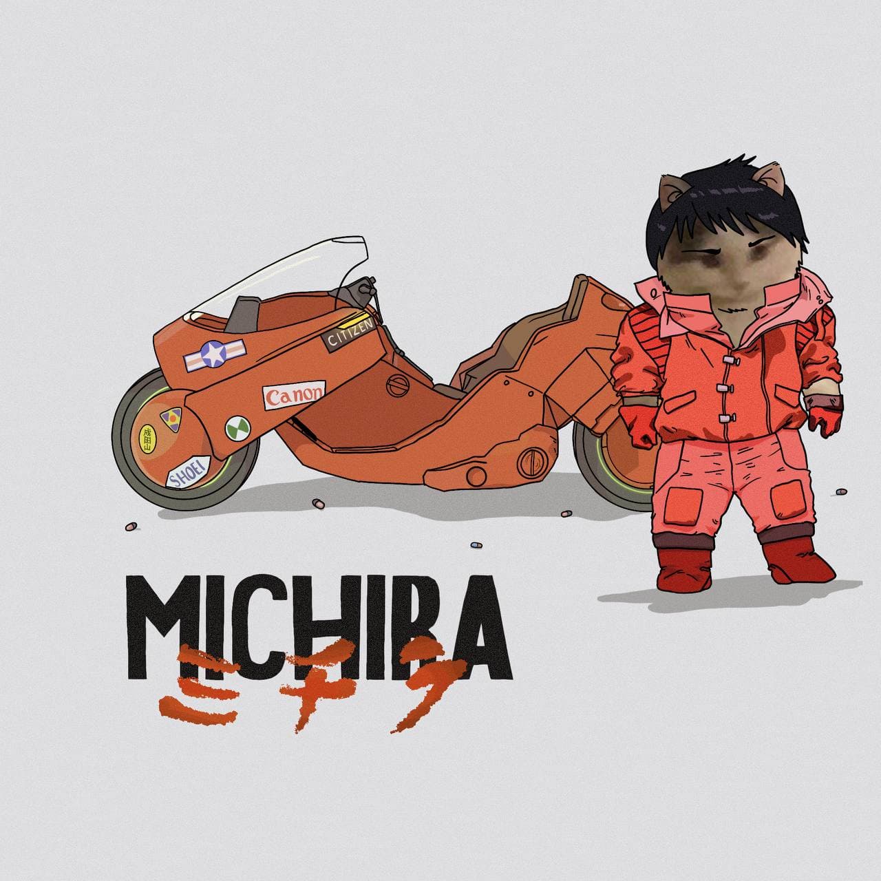 michira anime motorcycle bike