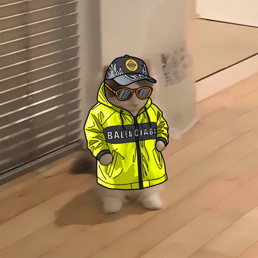 exchanges binance balenciaga drip luxury