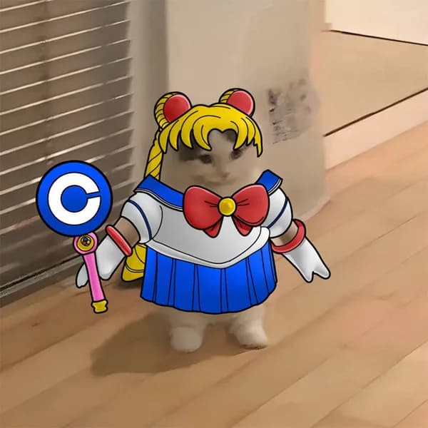 coinbase exchanges sailormoon anime