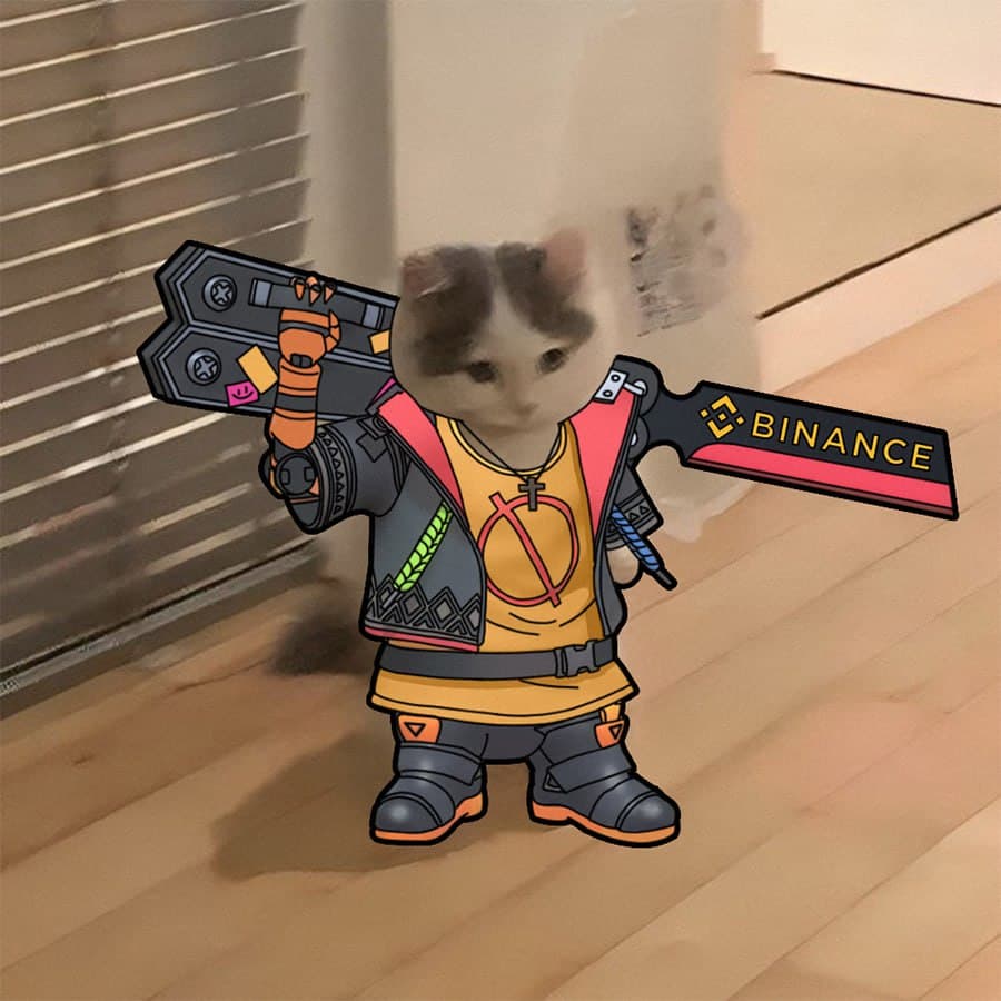 binance exchanges sword weapon