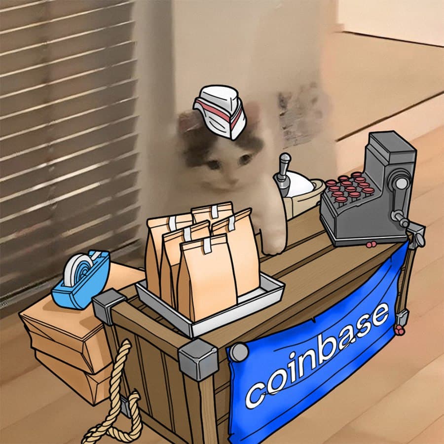 exchanges coinbase cashier register fooddelivery