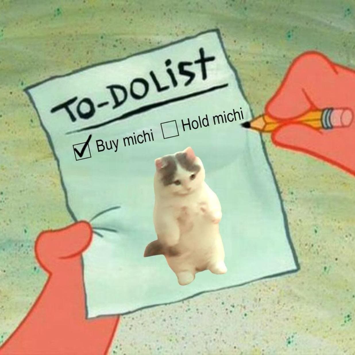 spongebob patrick hold hodl list