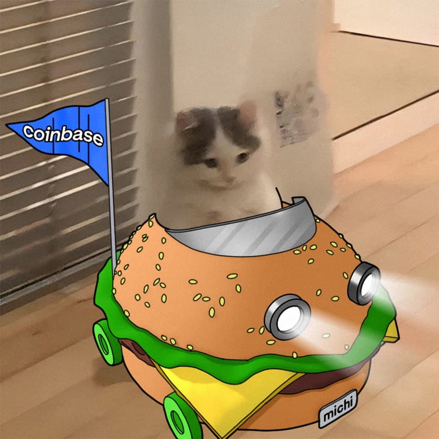 coinbase exchanges burger car