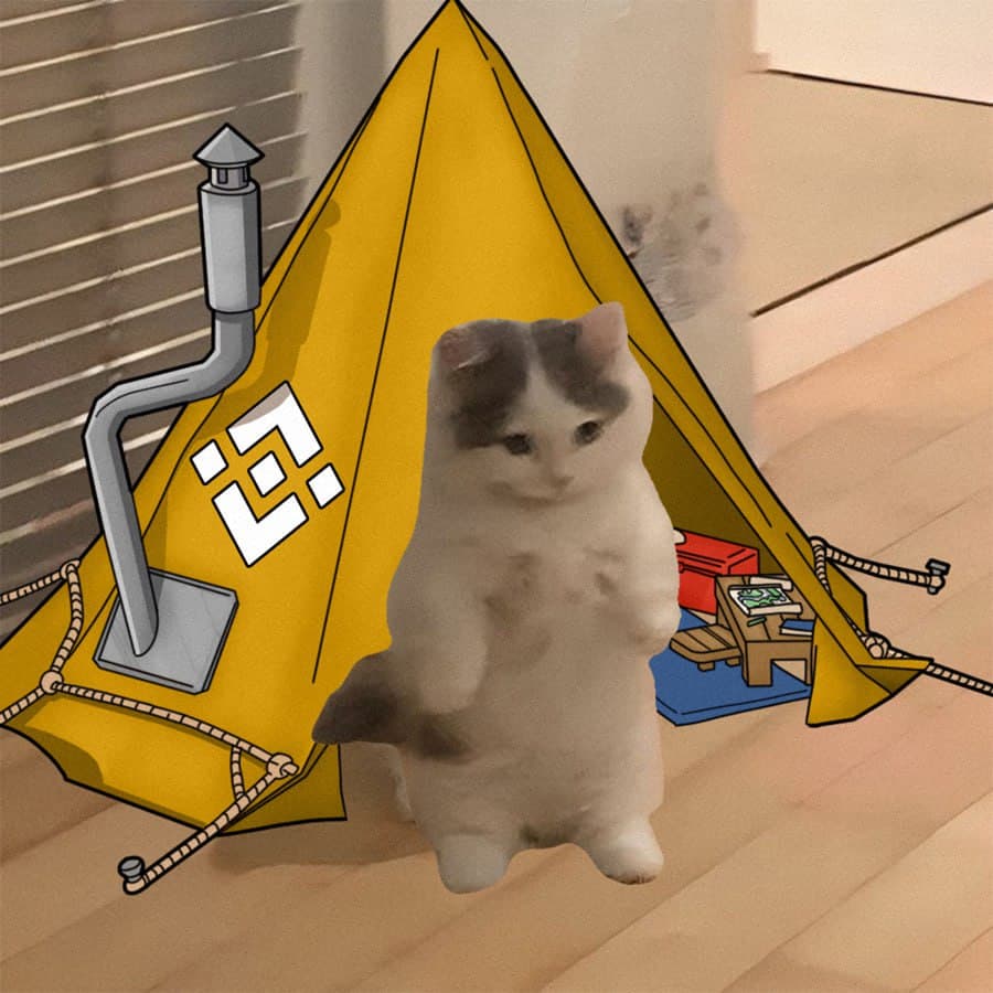 binance exchanges tent outdoors camping