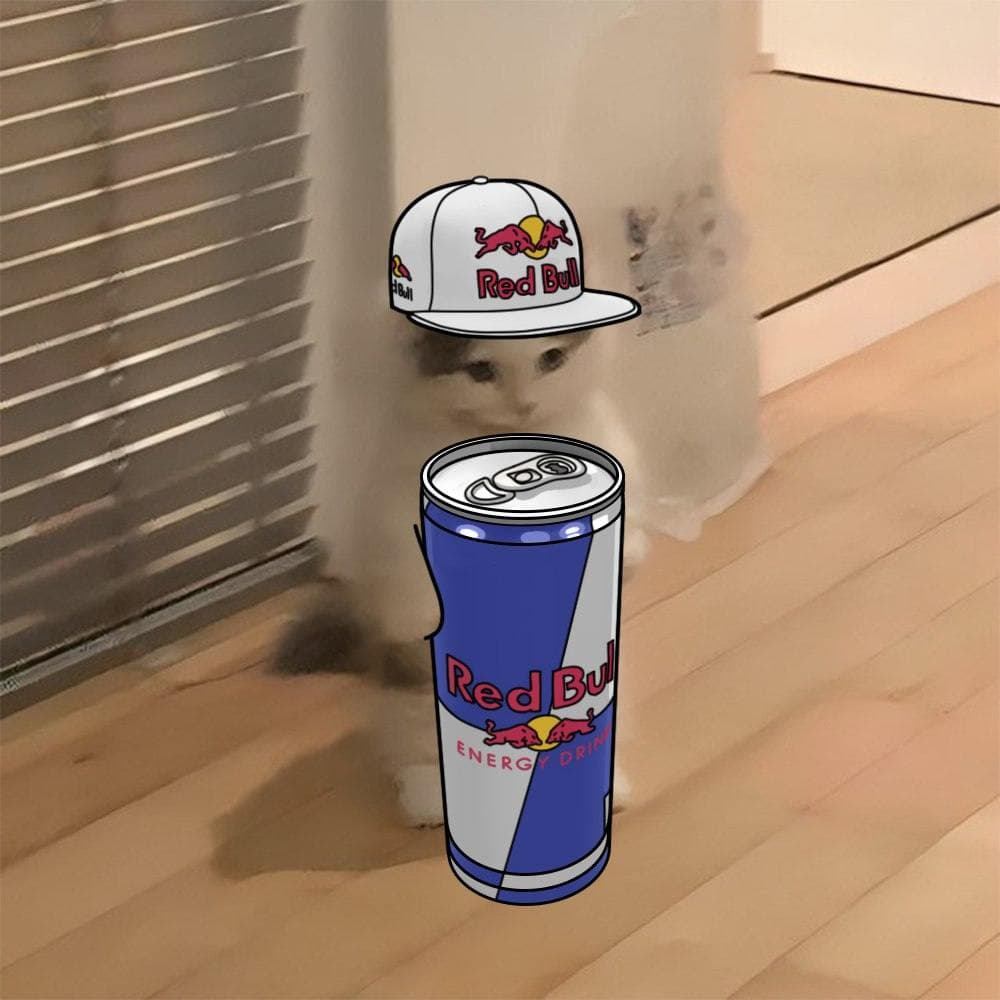 redbull hat drink